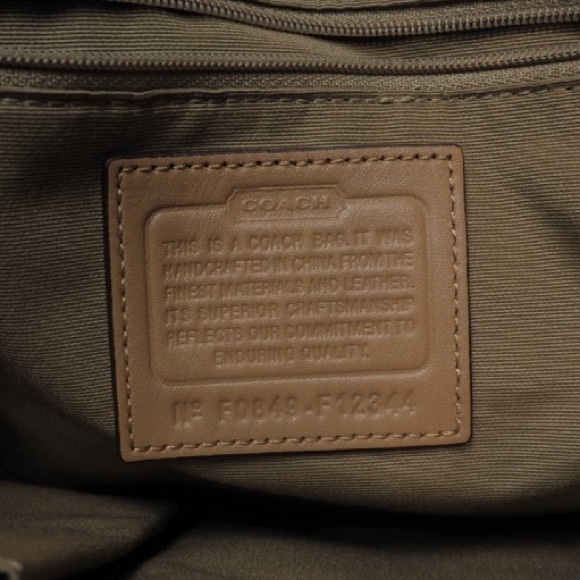 Coach Signature Gallery Jacquard Tote - Picture 2 of 5